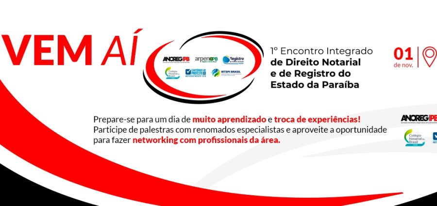 Magistrados do TJPB vão compor mesa do Encontro Integrado de Direito Notarial e de Registro
