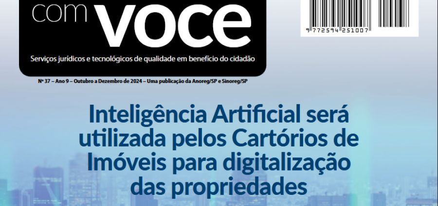Confira a nova edição da revista Cartórios com Você
