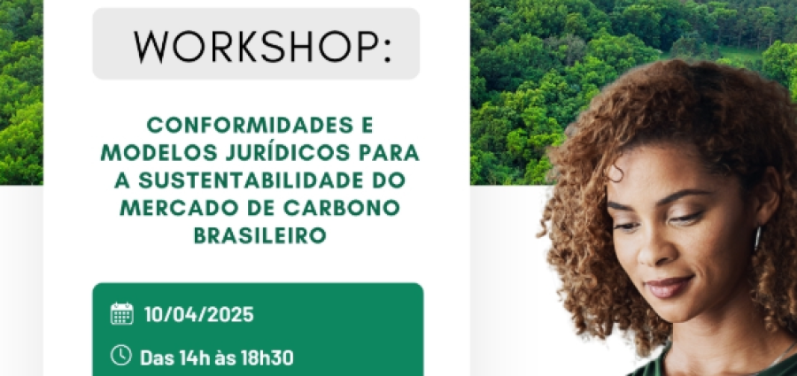 Workshop discute caminhos jurídicos e sustentáveis para o mercado de carbono brasileiro