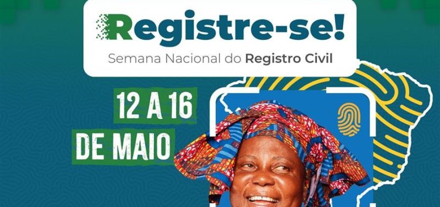 Semana “Registre-se!” começa nesta segunda (12/5) com previsão de 230 mil atendimentos